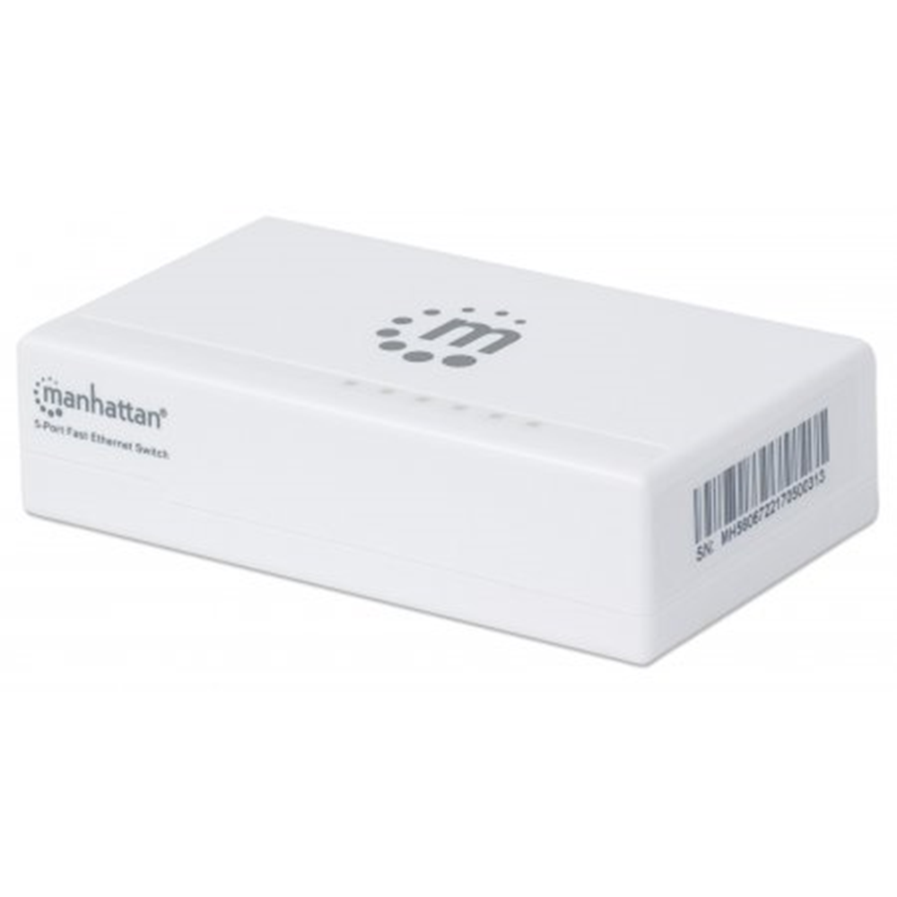 5-Port Fast Ethernet Switch White