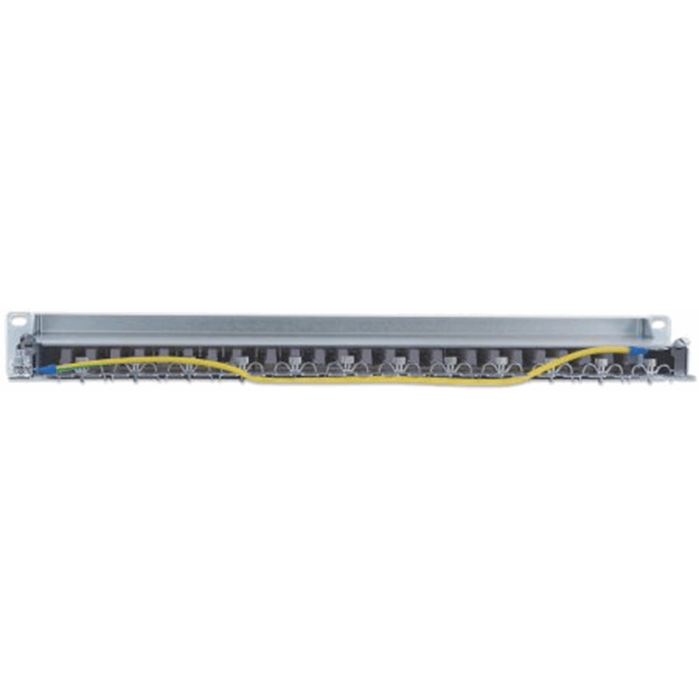 Cat6 Shielded Patch Panel Gray