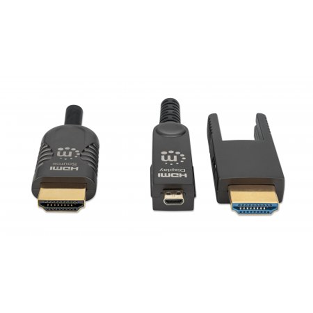 High-Speed HDMI Active Optical Cable with Detachable Connector Black, 20 (L) x 0.02 (W) x 0.01 (H) [m]