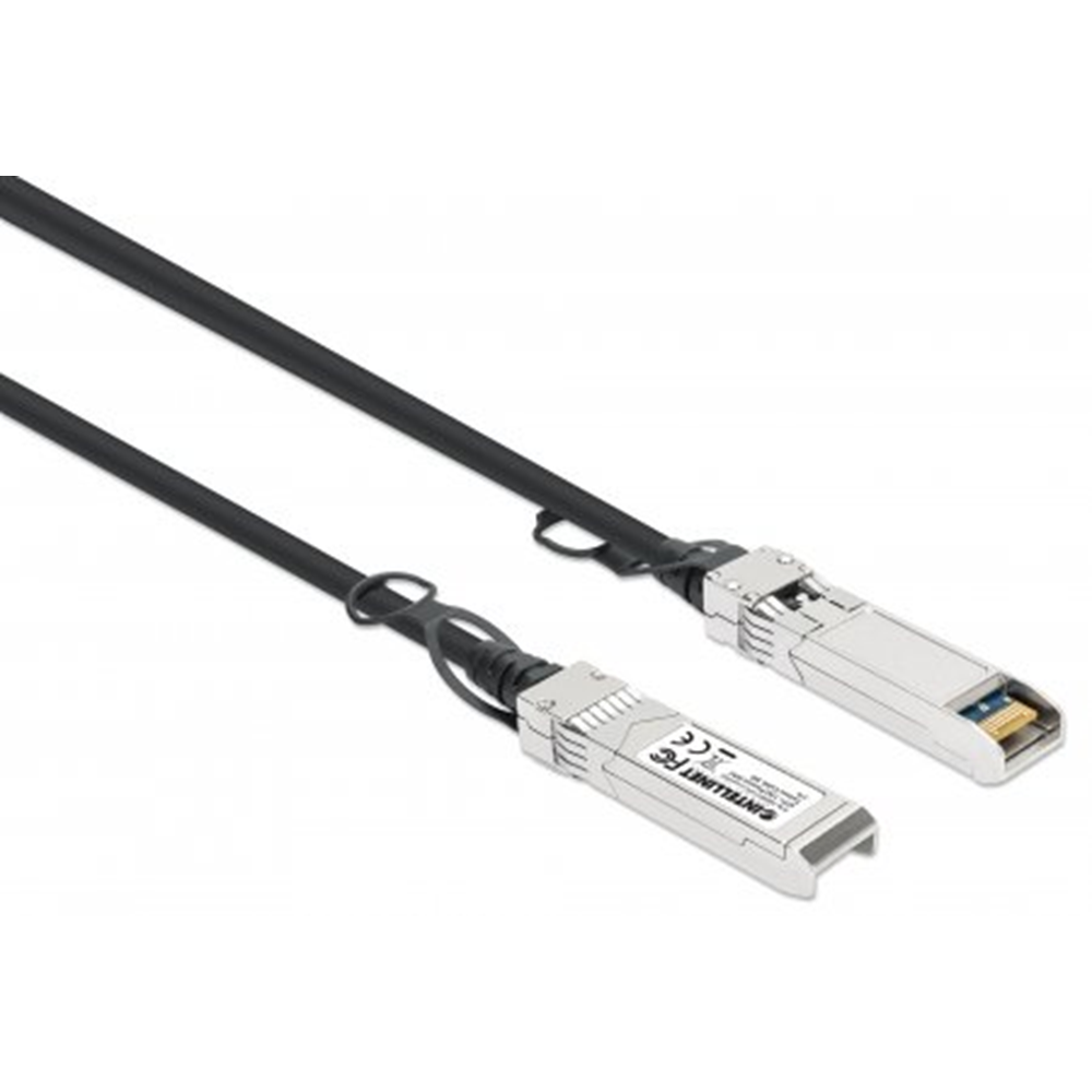 SFP+ 10G Passive DAC Twinax Cable, SFP+ to SFP+, 5 m (14 ft.), HPE-compatible, Direct Attach Copper, AWG 24, Black