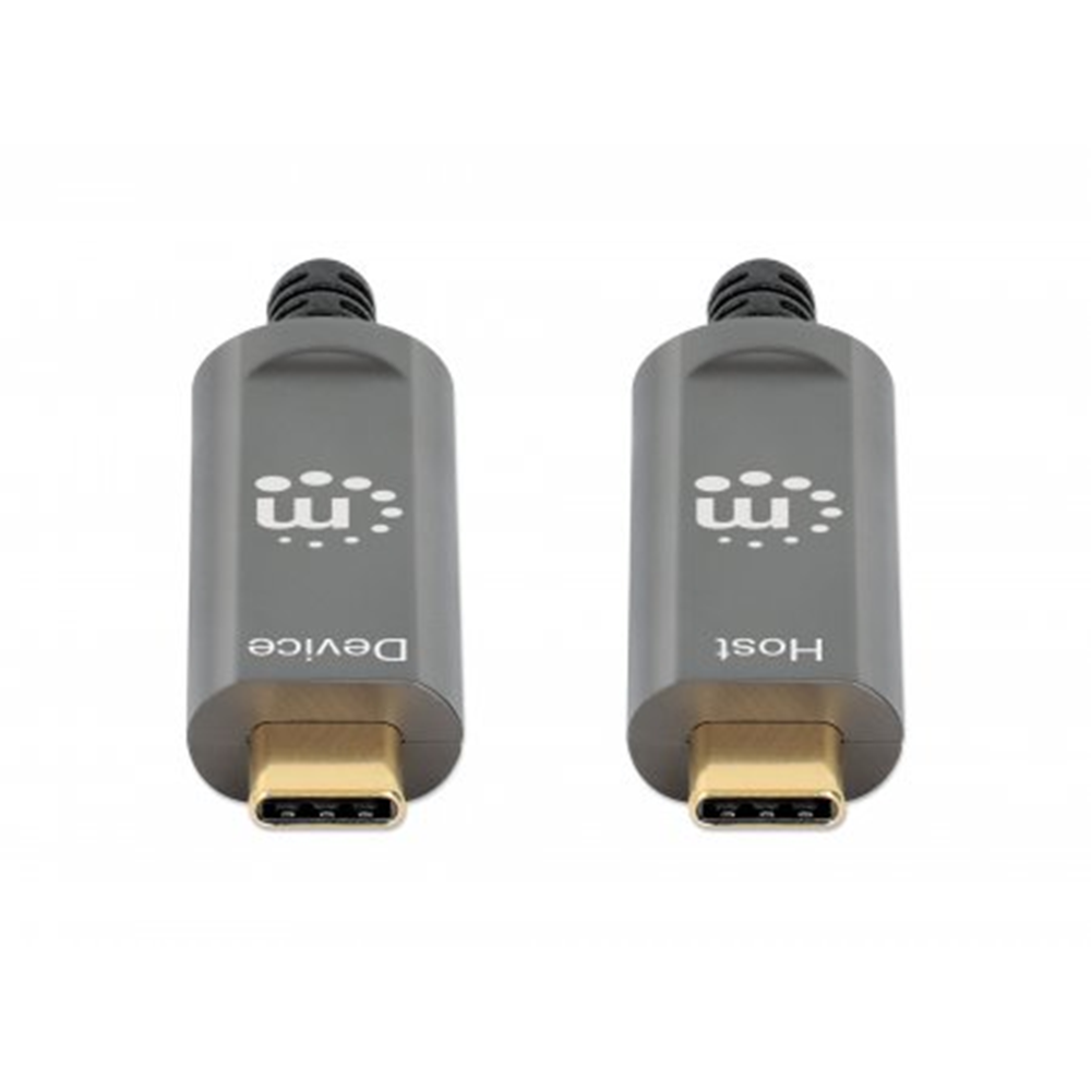 USB 3.2 Gen 2 Type-C Device Active Optical Cable Black, 7.5 (L) x 0.015 (W) x 0.008 (H) [m]