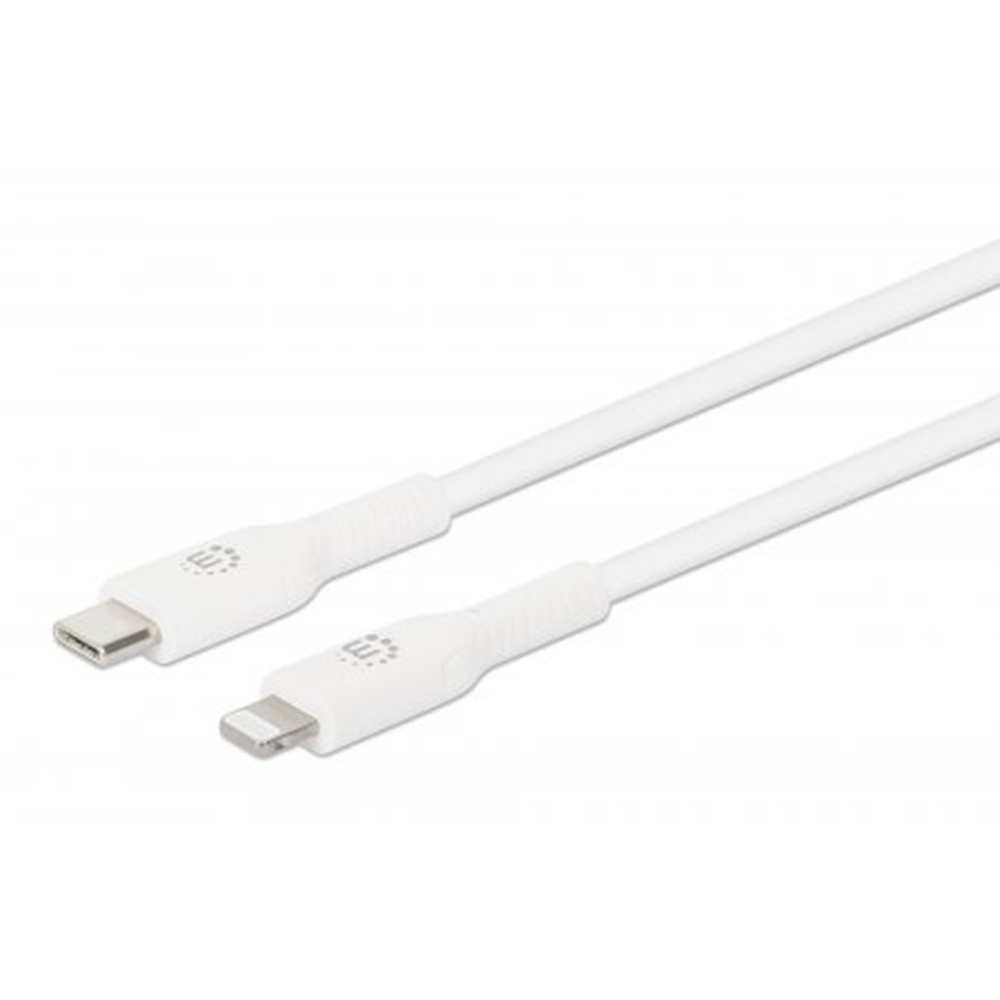 USB-C to Lightning Charge & Sync Cable White, 0.5 (L) x 0.039 (W) x 0.02 (H) [m]