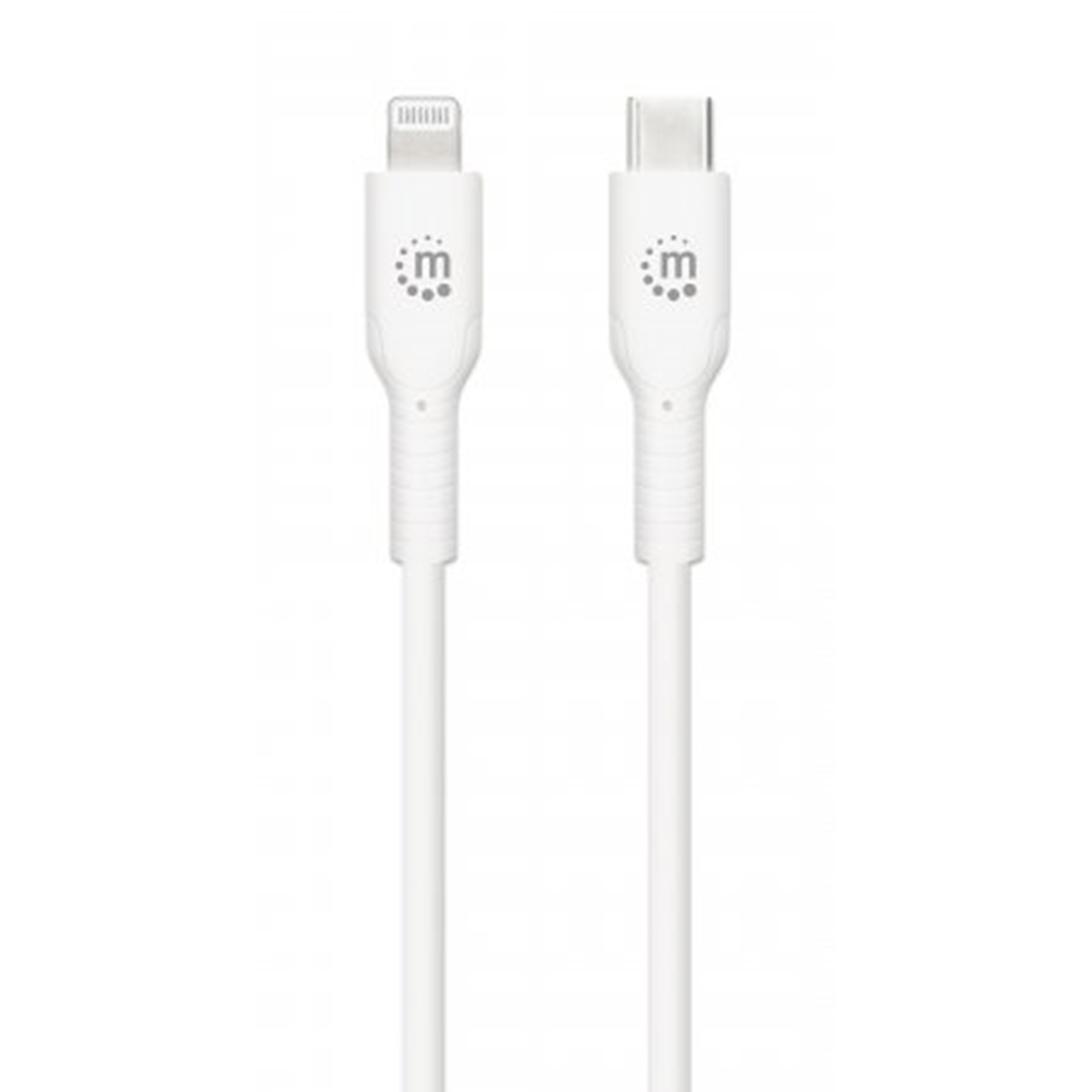 USB-C to Lightning Charge & Sync Cable White, 2 (L) x 0.039 (W) x 0.02 (H) [m]