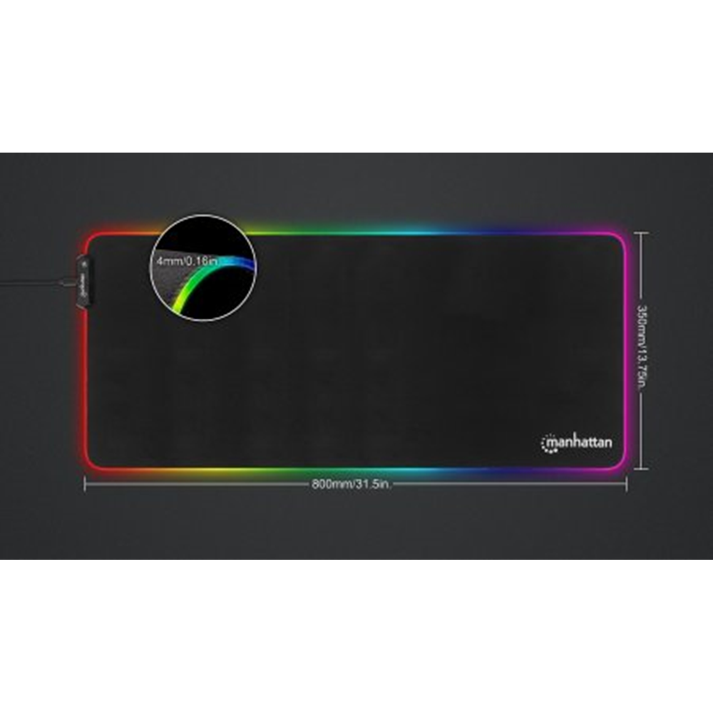 XXL RGB LED Gaming Mousepad