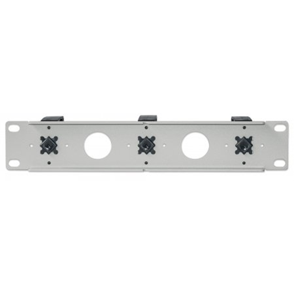10" Cable Management Panel Gray, 78.8 (L) x 254 (W) x 44 (H) [mm]