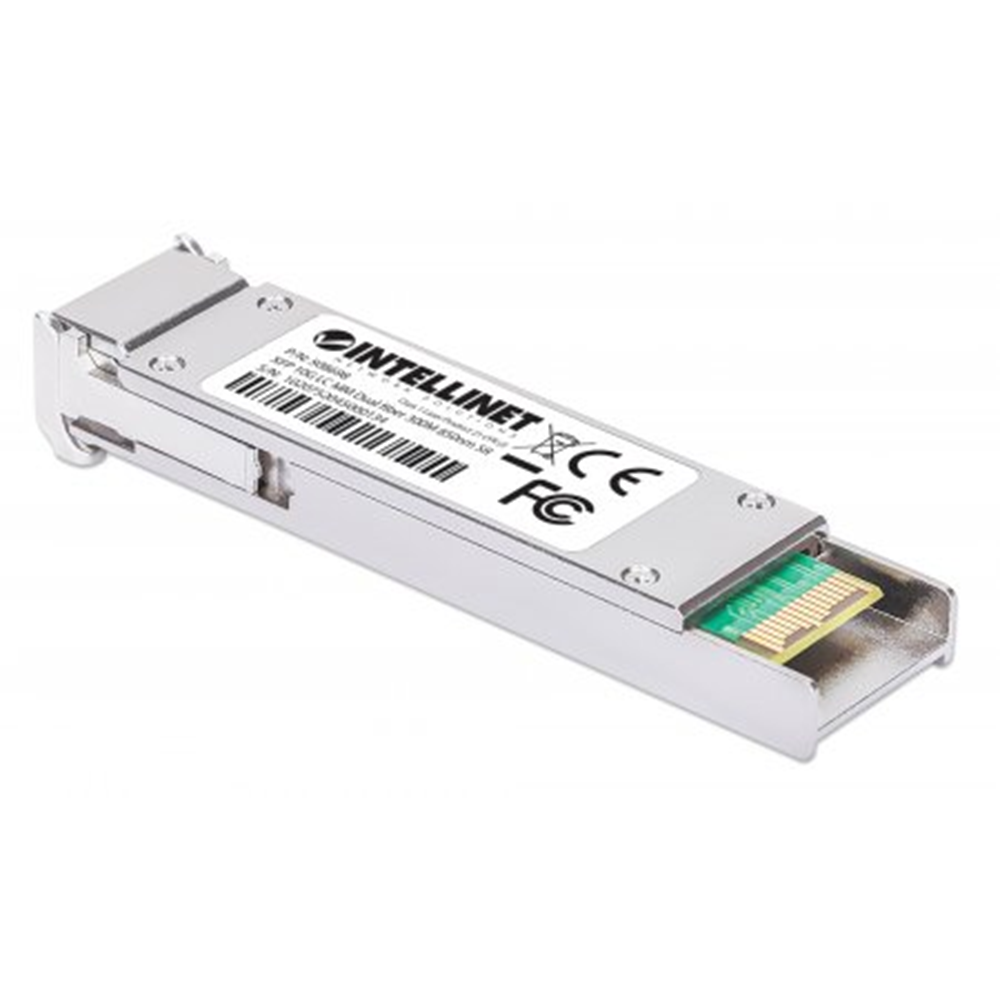 10 Gigabit Fiber XFP Optical Transceiver Module, 10GBase-SR (LC) Multi-Mode Port, 300 m (984 ft.), MSA-compliant for Maximum Compatibility, Silver