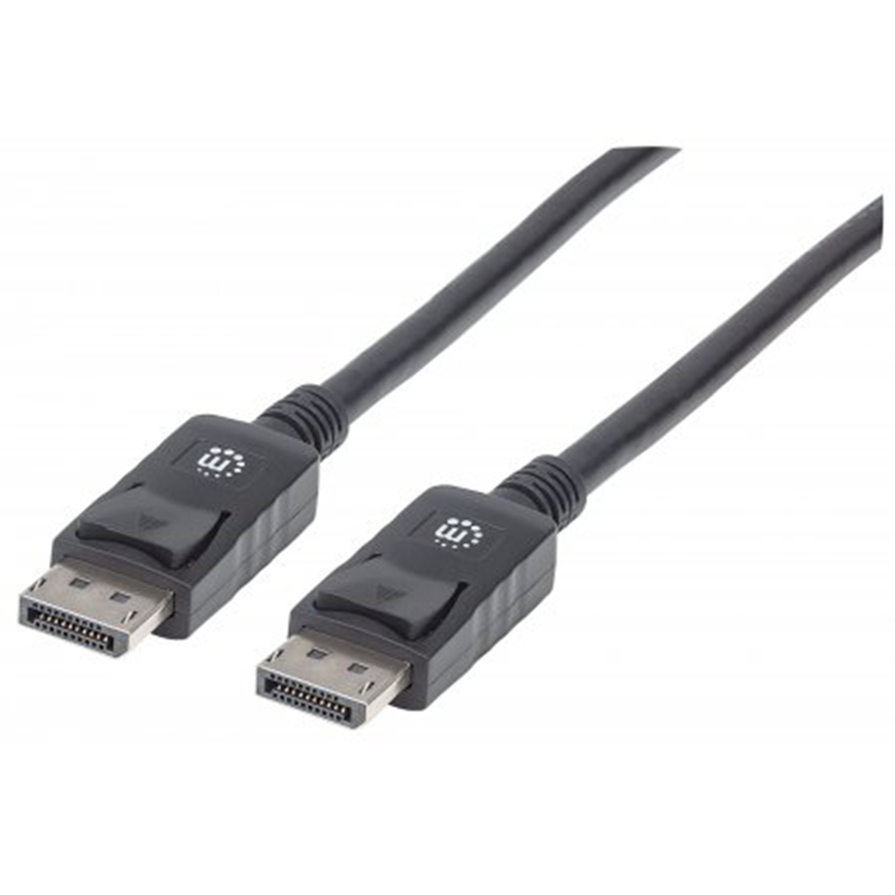 1080p DisplayPort Monitor Cable Black, 2 m