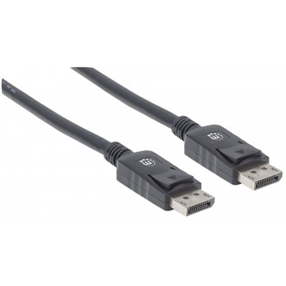 1080p DisplayPort Monitor Cable Black, 2 m
