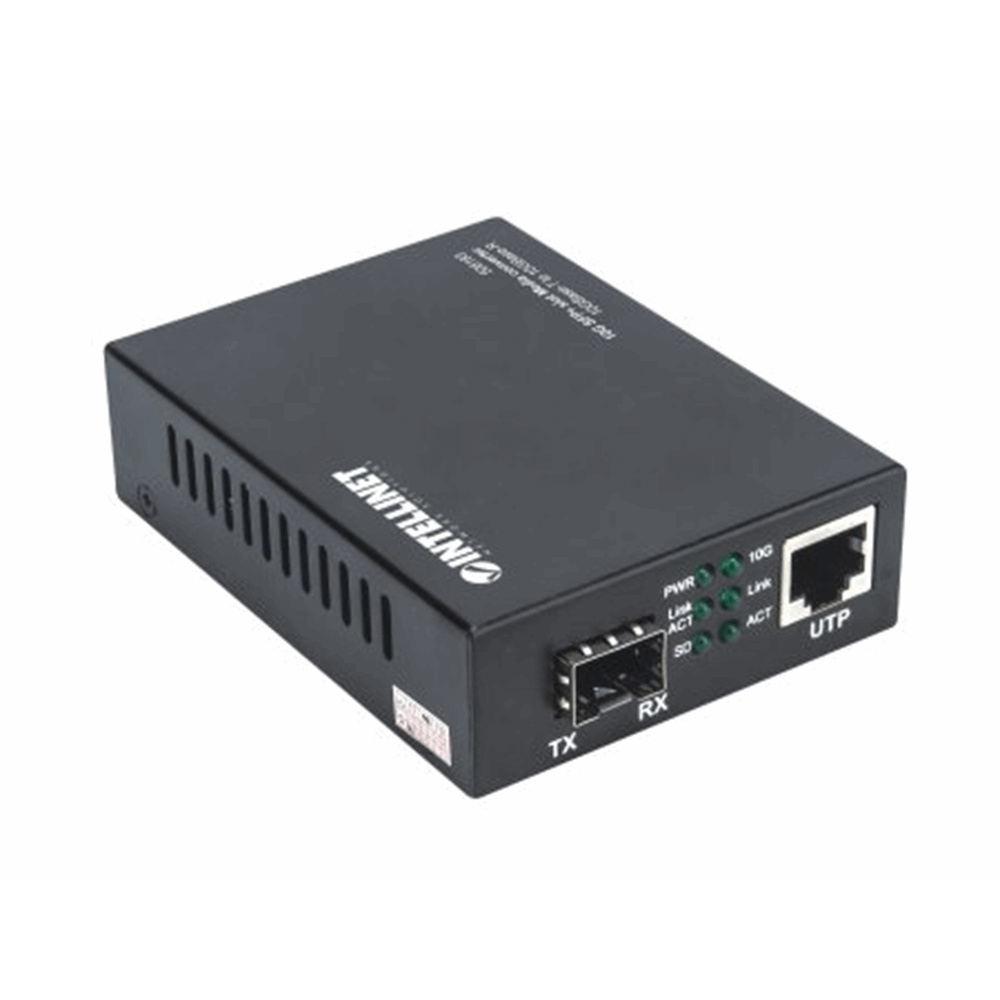 10GBase-T to 10GBase-R Media Converter