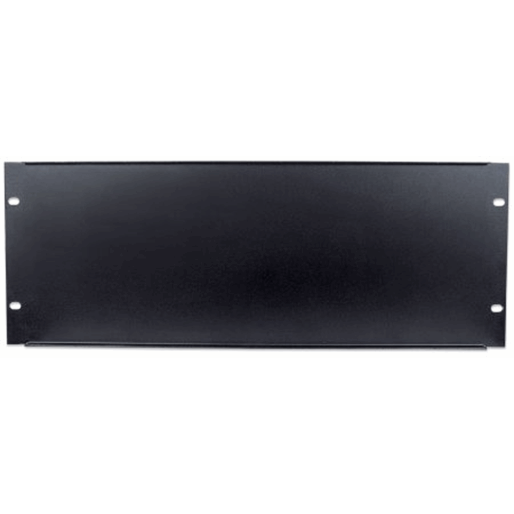 19" Blank Panel Black RAL9005, 9 (L) x 483 (W) x 178 (H) [mm]