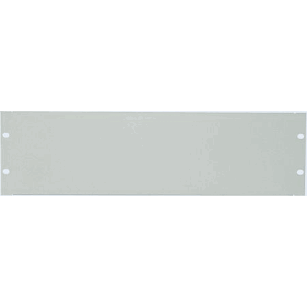 19" Blank Panel Grey RAL7035, 178 (L) x 483 (W) x 9 (H) [mm]