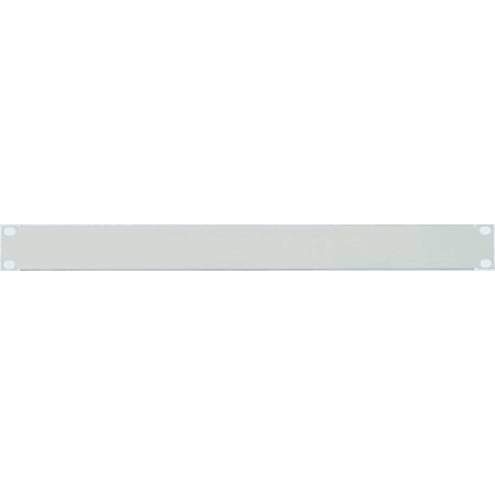 19" Blank Panel Grey RAL7035, 9 (L) x 483 (W) x 44.5 (H) [mm]