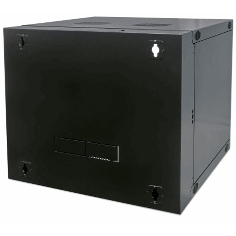 19" Double Section Wallmount Cabinet  Black, 450 (D) x 540 (W) x 460 (H) [mm]