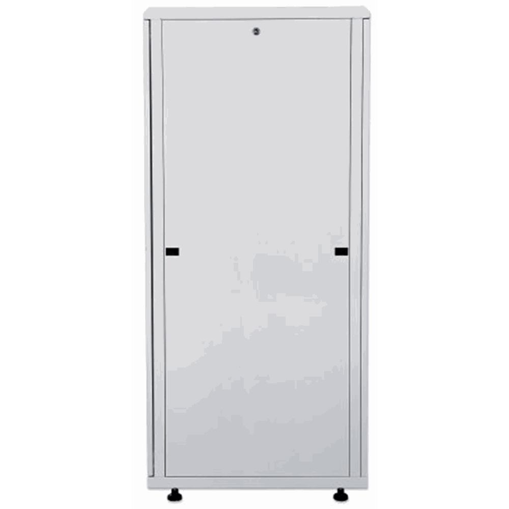 19" Network Cabinet, 42U, 800 (D) x 600 (W) x 2033 (H) mm, IP20-rated housing, Assembled, Gray