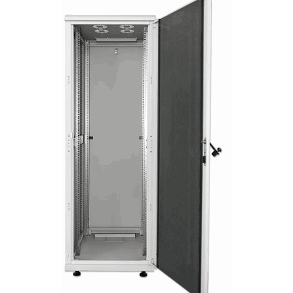 19" Network Cabinet, 32U, 800 (D) x 800 (W) x 1588 (H) mm, IP20-rated housing, Assembled, Gray