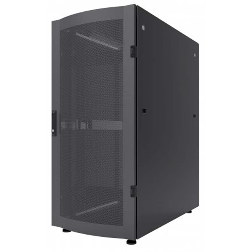 19" Server Cabinet, 36U, 1200 (D) x 600 (W) x 1728 (H) mm, IP20-Rated Housing, Assembled, Black