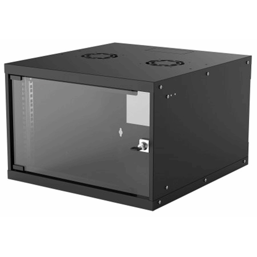 19" Basic Wallmount Cabinet Black, 560 (L) x 540 (W) x 353 (H) [mm]