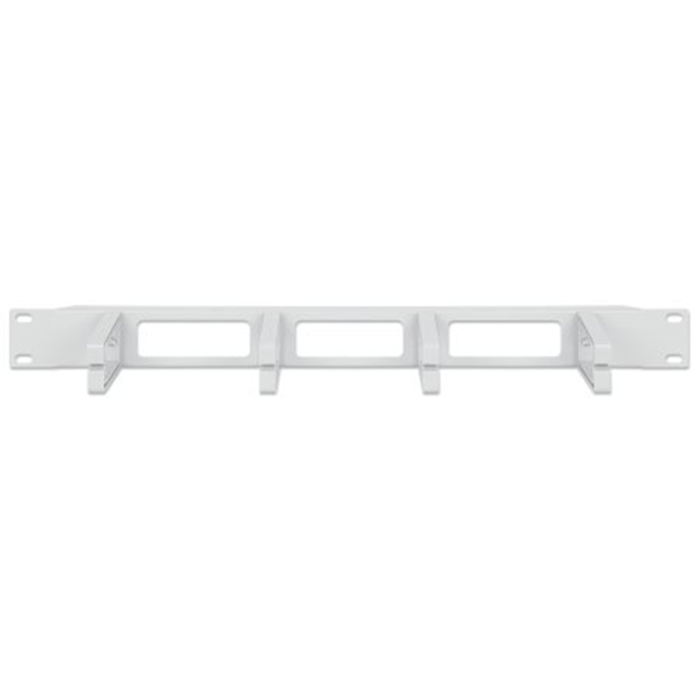 19" Cable Management Panel Gray, 81.6 (L) x 483 (W) x 44.5 (H) [mm]
