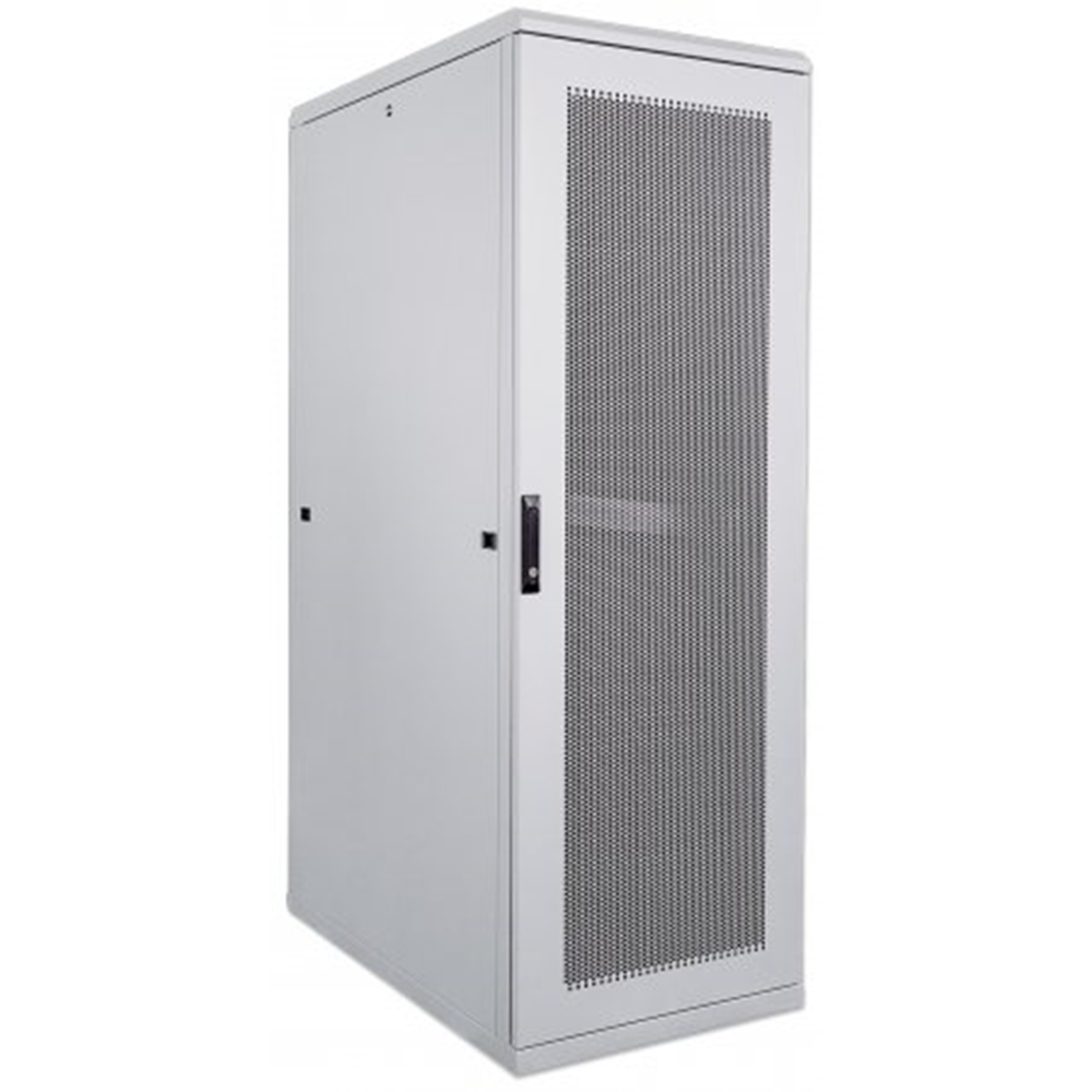 19" Server Cabinet, 42U, 1000 (D) x 600 (W) x 2033 (H) mm, IP20-rated housing, Flat Pack, Gray
