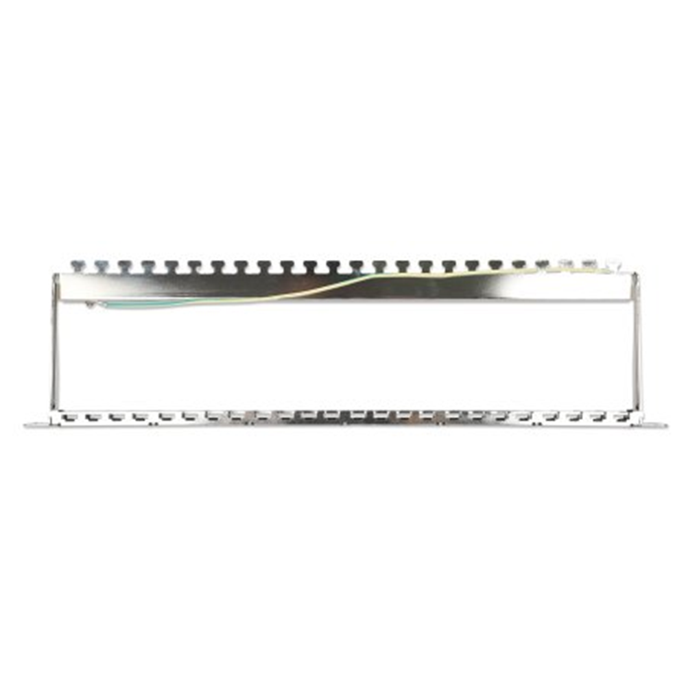 24-Port Shielded Blank Patch Panel, 0.5U