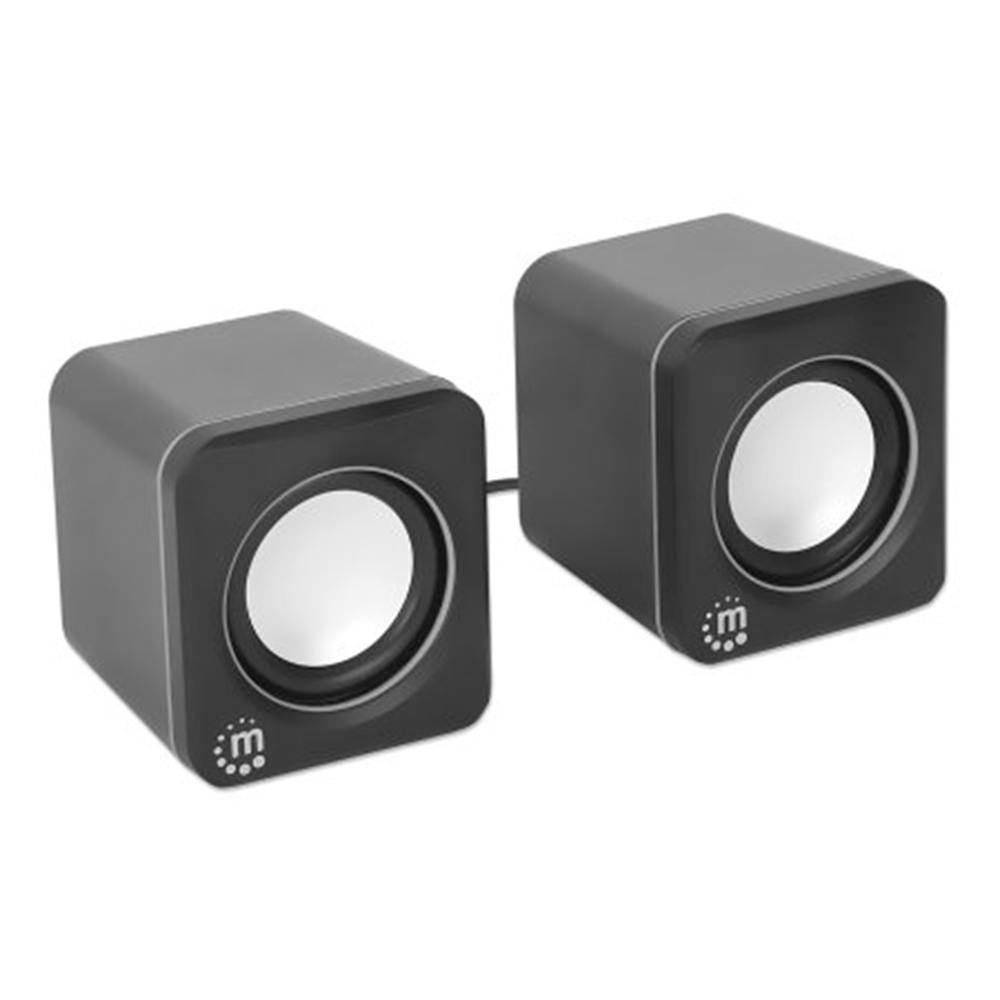 2600 Series Stereo Computer Speakers Black/Silver