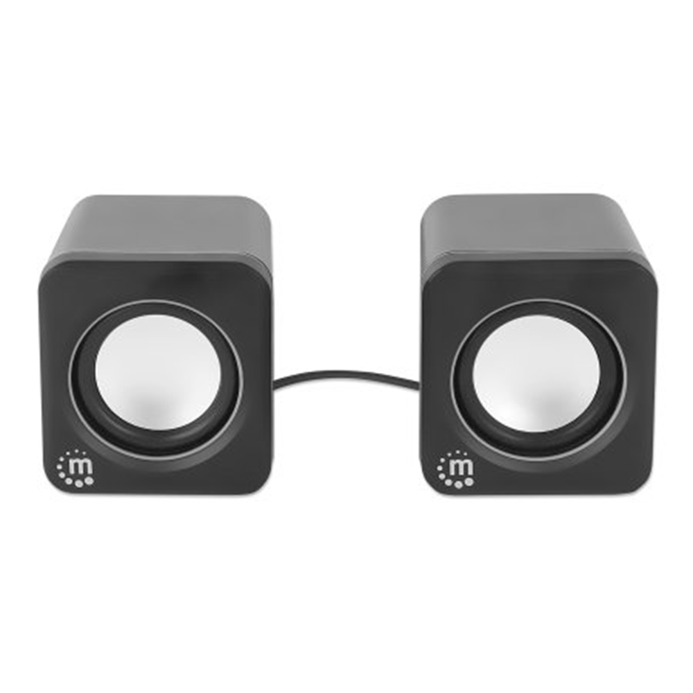 2600 Series Stereo Computer Speakers Black/Silver