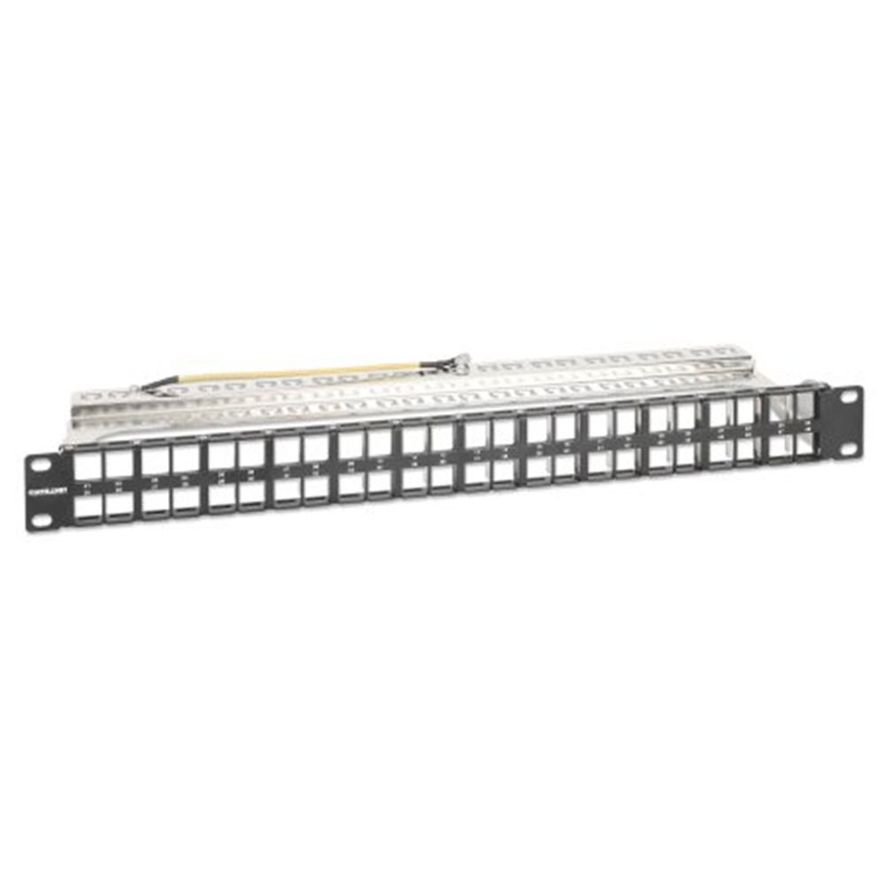 48-Port Shielded Blank Patch Panel, 1U