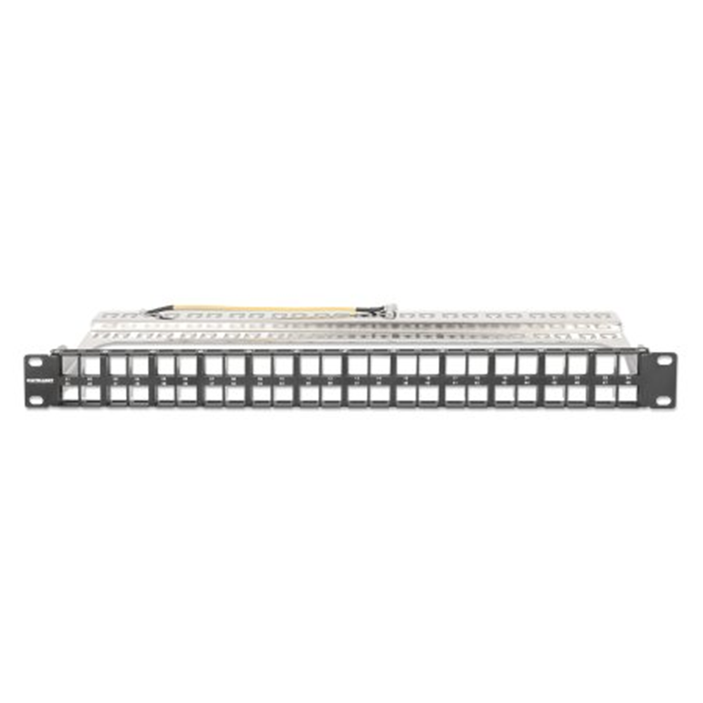 48-Port Shielded Blank Patch Panel, 1U