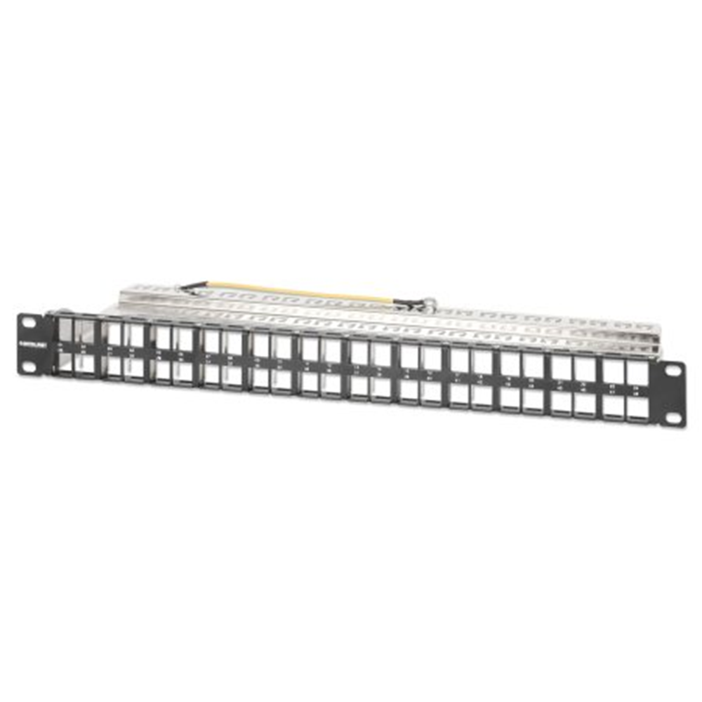 48-Port Shielded Blank Patch Panel, 1U