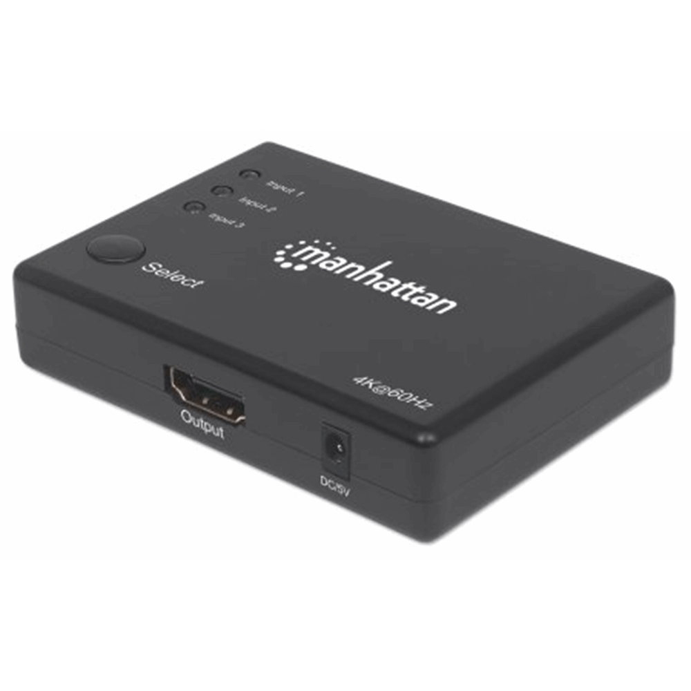 4K Compact 3-Port HDMI Switch