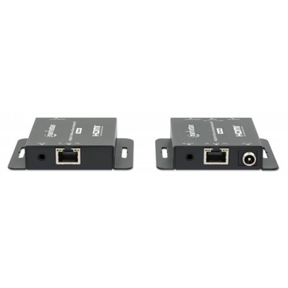 4K@30Hz HDMI over Ethernet Extender Kit Black, 80 (L) x 69 (W) x 17 (H) [mm]