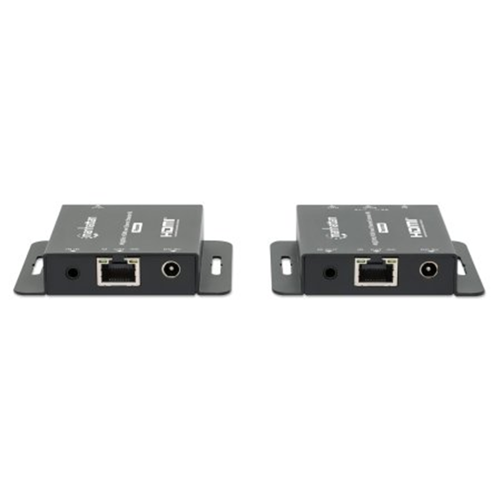 4K@30Hz HDMI over Ethernet Extender Kit Black, 80 (L) x 69 (W) x 17 (H) [mm]