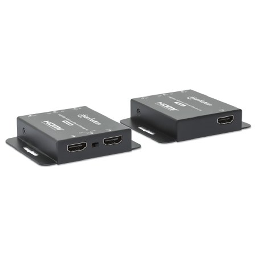 4K@30Hz HDMI over Ethernet Extender Kit Black, 80 (L) x 69 (W) x 17 (H) [mm]