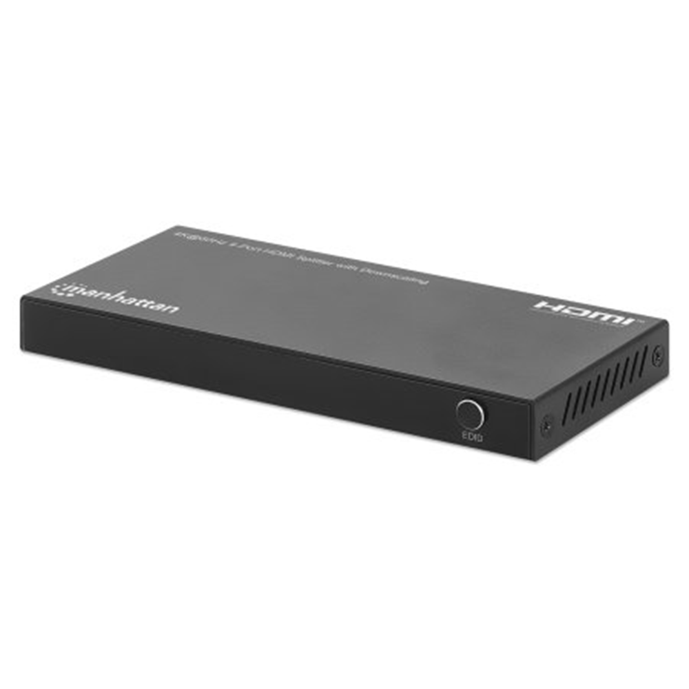 4K@60Hz 4-Port HDMI Splitter with Downscaling