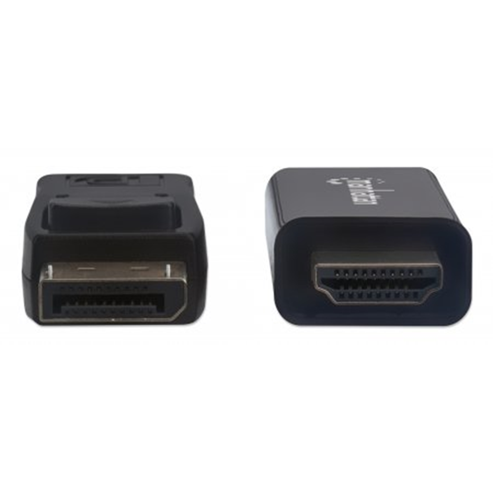 4K@60Hz DisplayPort to HDMI Cable, DisplayPort Male to HDMI Male Cable, 1.8 m (6 ft.), Black 