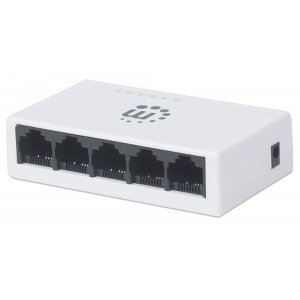 5-Port Fast Ethernet Switch White