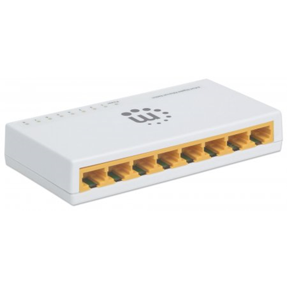 8-Port Gigabit Ethernet Switch White