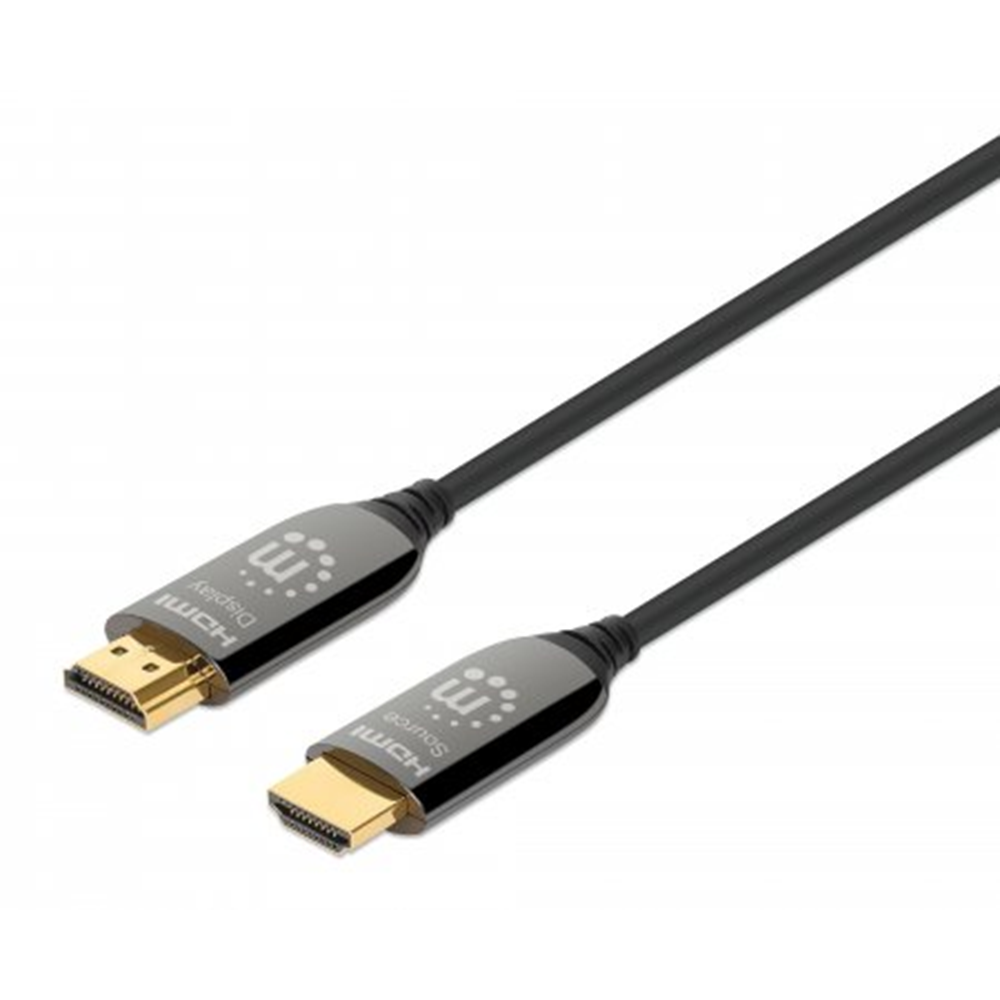 8K@60Hz Certified Ultra High Speed HDMI Active Optical Cable Black, 10 (L) x 0.02 (W) x 0.009 (H) [m]