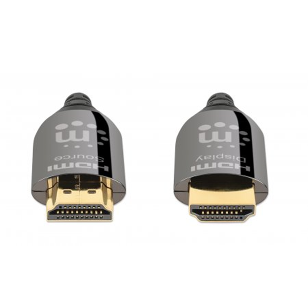 8K@60Hz Certified Ultra High Speed HDMI Active Optical Cable Black, 15 (L) x 0.02 (W) x 0.009 (H) [m]