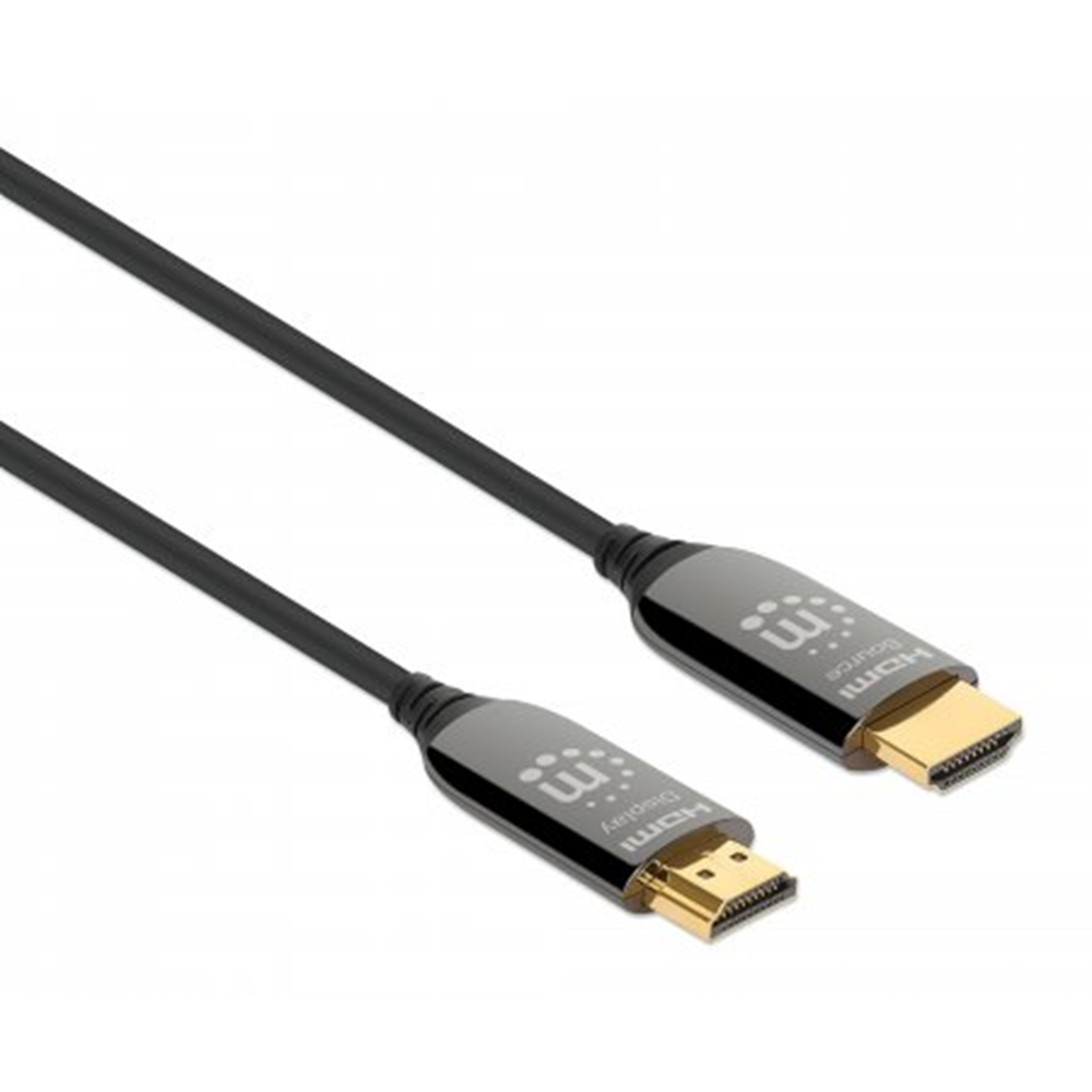 8K@60Hz Certified Ultra High Speed HDMI Active Optical Cable Black, 20 (L) x 0.02 (W) x 0.009 (H) [m]
