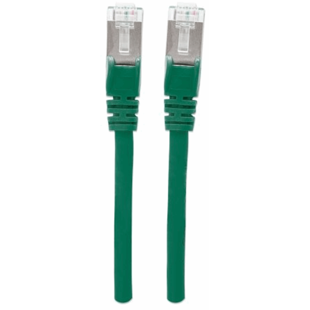CAT6a S/FTP Network Cable Green, 30 m