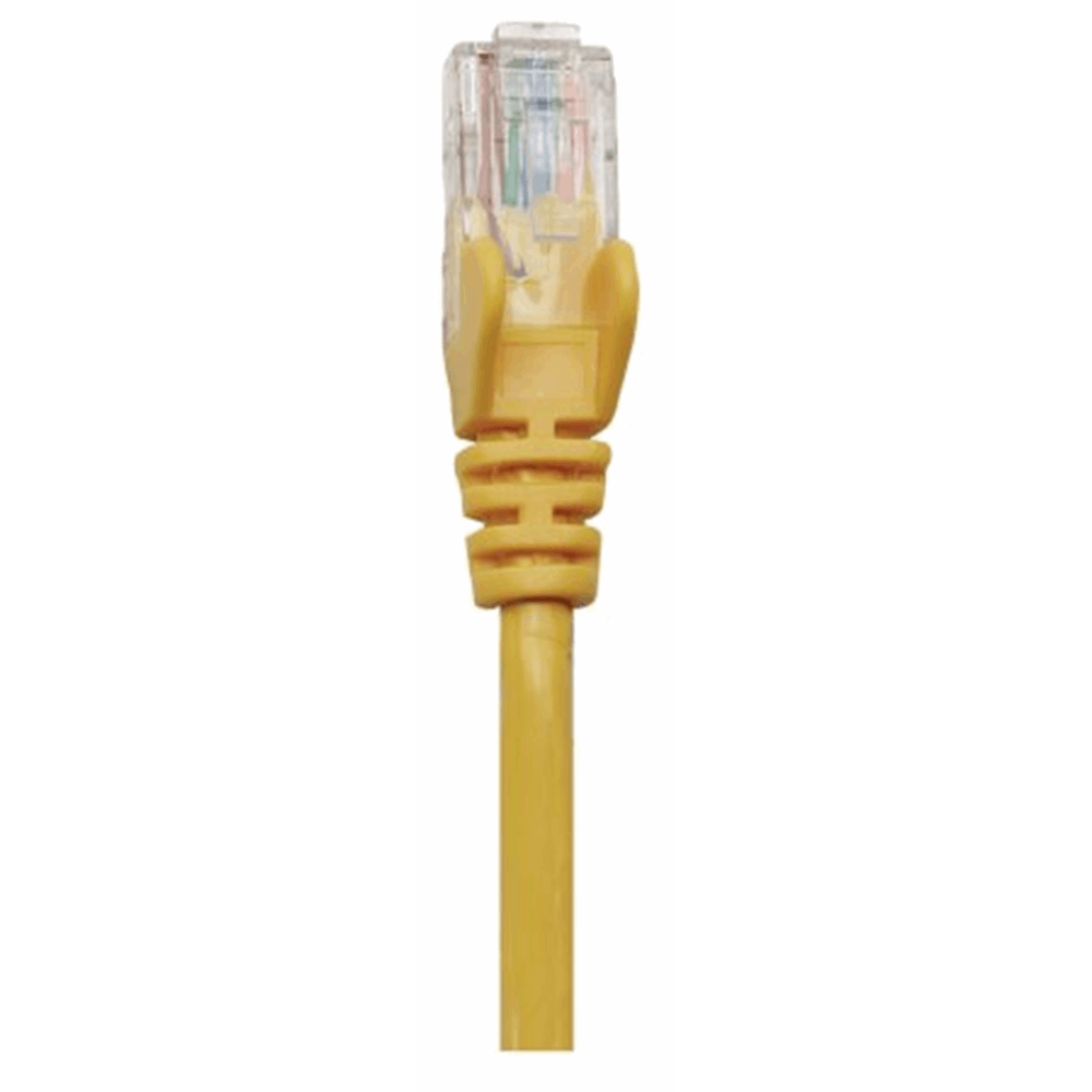 CAT6a S/FTP Network Cable Yellow, 0.25 m