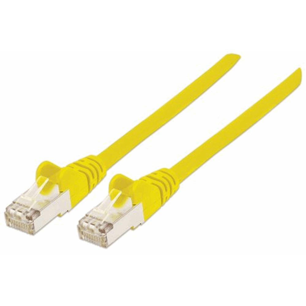 CAT6a S/FTP Network Cable Yellow, 15 m