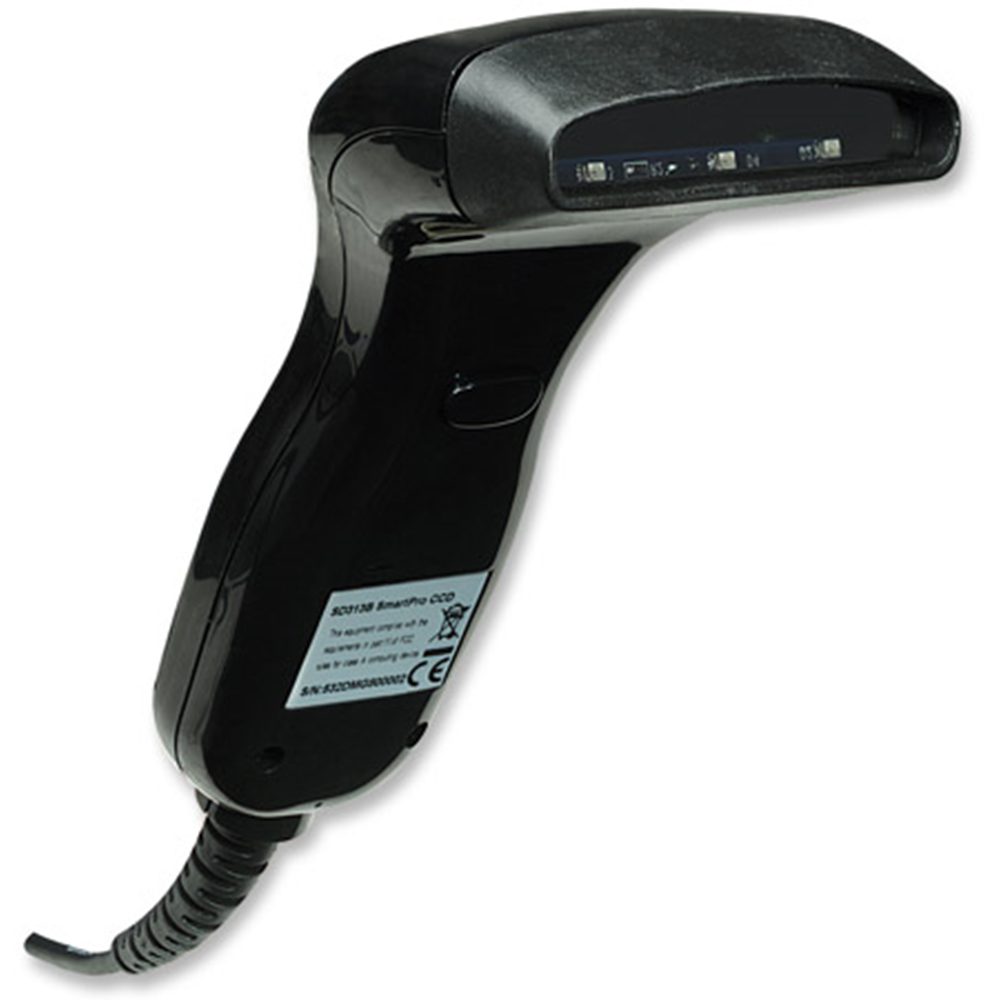 Contact CCD Barcode Scanner Black, 17.35 x 9 x 5.62 cm