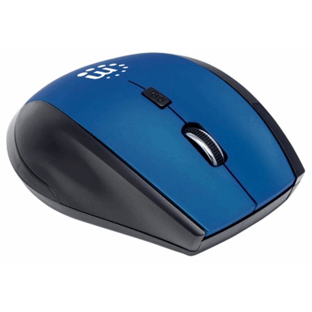 Curve Wireless Optical Mouse Blue/Black