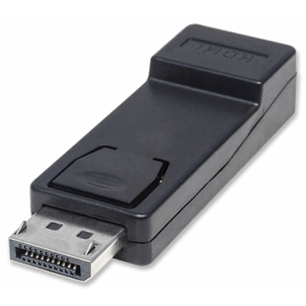 Passive DisplayPort to HDMI Adapter Black, 7 x 2.2 x 1.4 cm