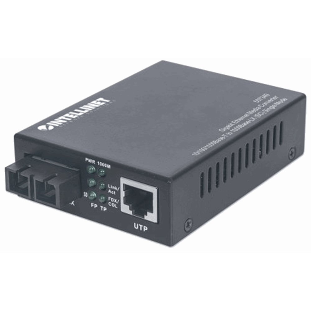 Gigabit Ethernet Single Mode Media Converter