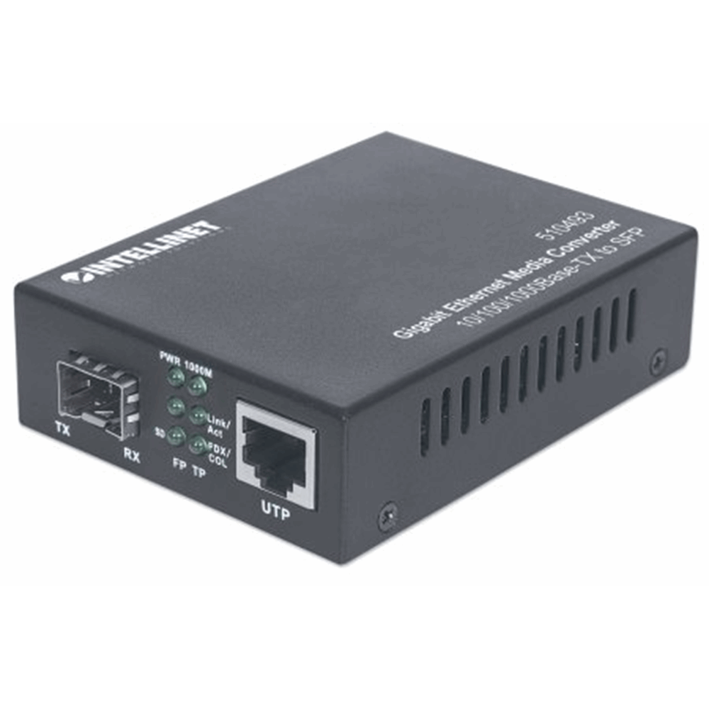 Gigabit Ethernet to SFP Media Converter