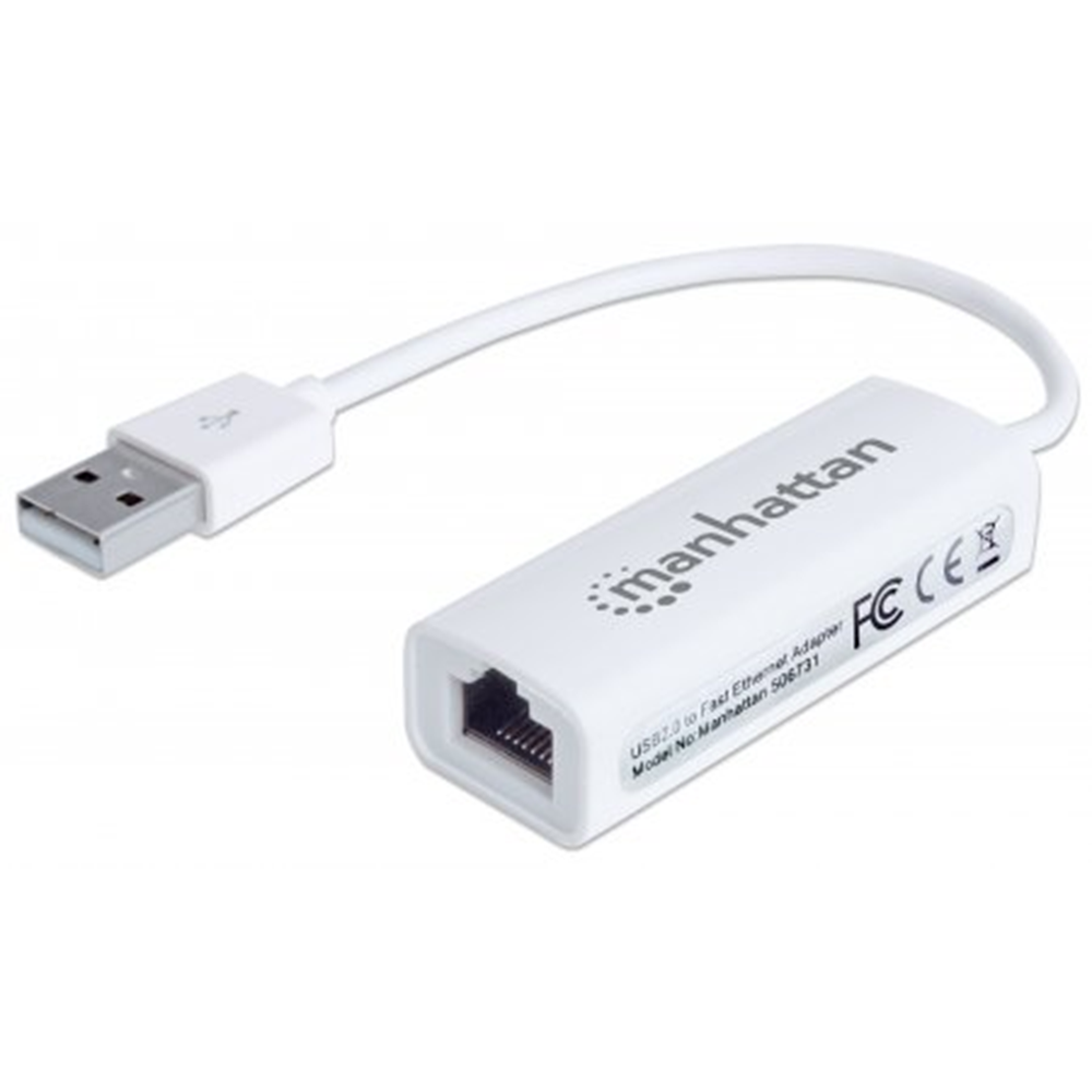 Hi-Speed USB 2.0 to Fast Ethernet Adapter
