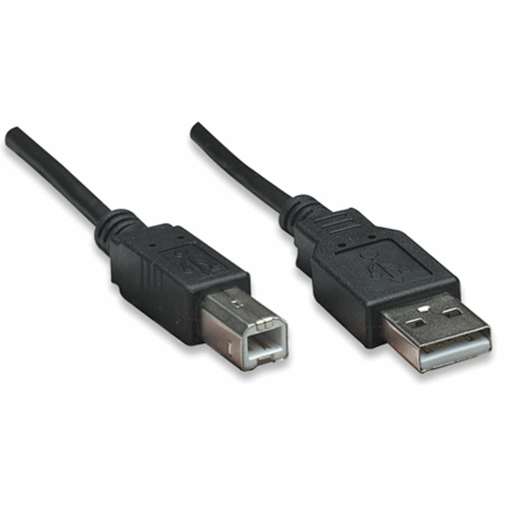 Hi-Speed USB B Device Cable Black, 0.5 m